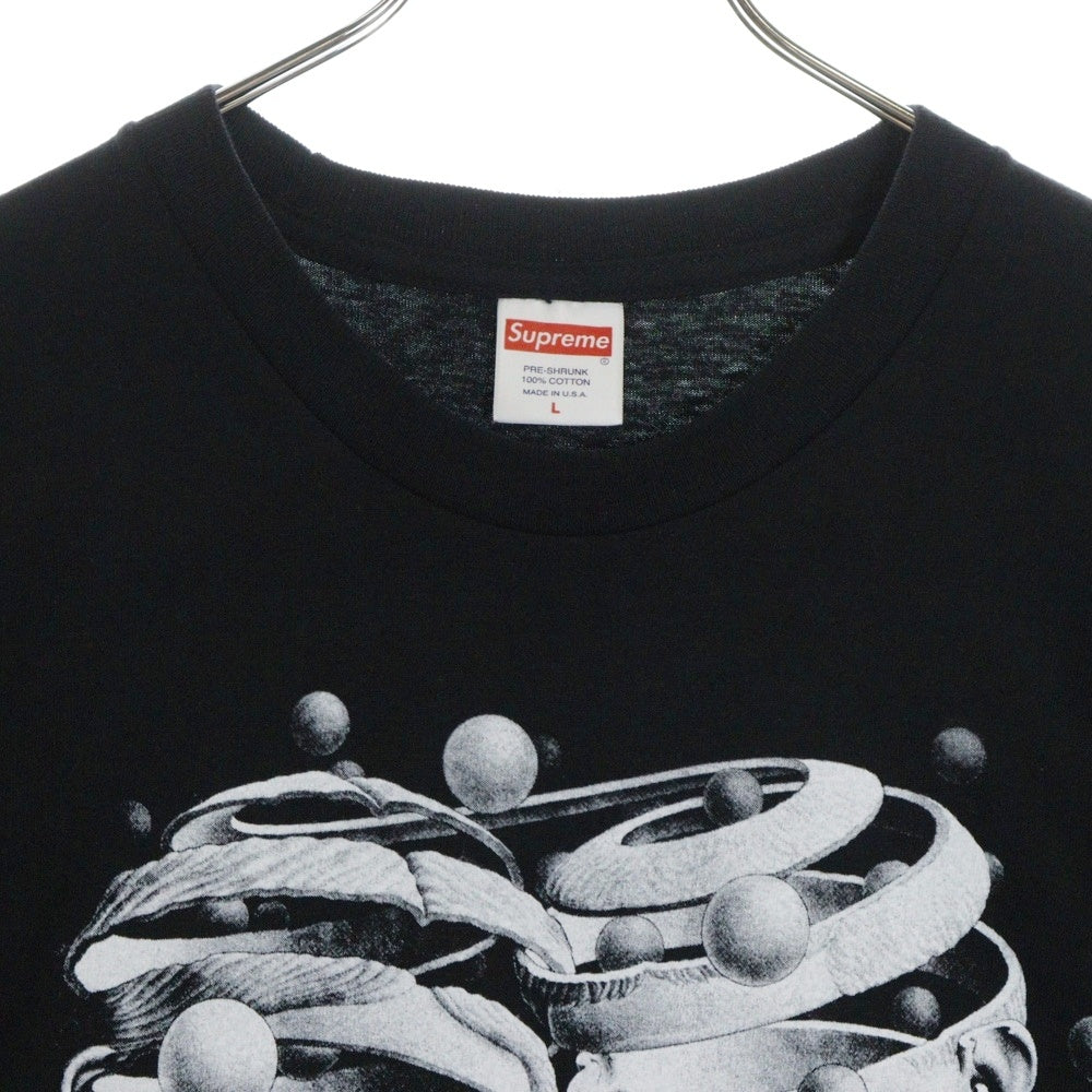 SUPREME(シュプリーム) 17SS M.C.ESCHER Collage Tee エッシャー カレッジプリント半袖カットソー 半袖Tシャツ ブラック