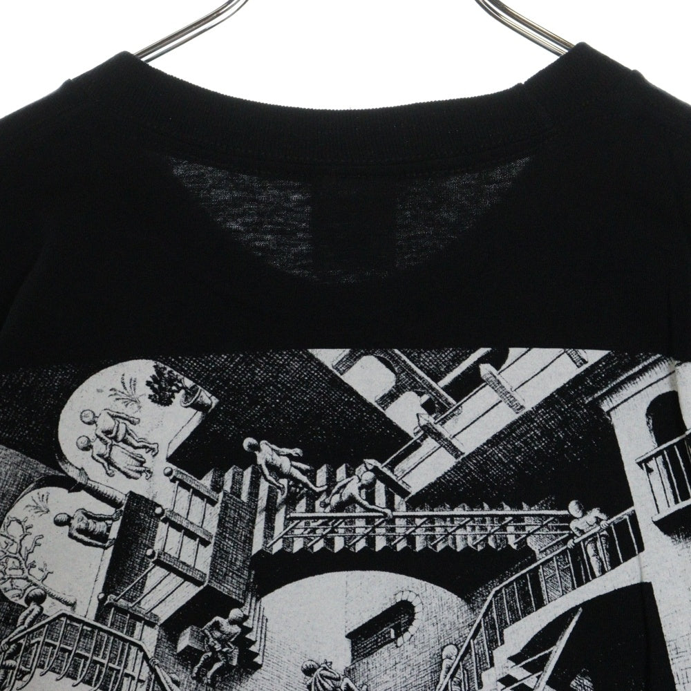 SUPREME(シュプリーム) 17SS M.C.ESCHER Collage Tee エッシャー カレッジプリント半袖カットソー 半袖Tシャツ ブラック