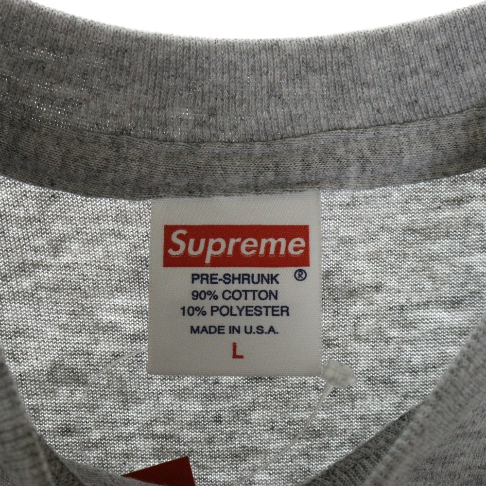 SUPREME(シュプリーム) 09AW John Coltrane Tee ジョンコルトレーンフォトプリント半袖Tシャツ 半袖カットソー グレー