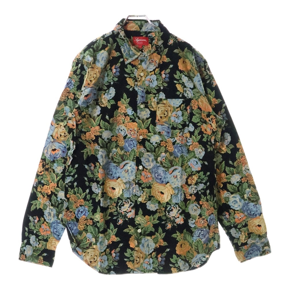 SUPREME(シュプリーム) 14AW Flower Shirts フラワー総柄長袖シャツ マルチカラー