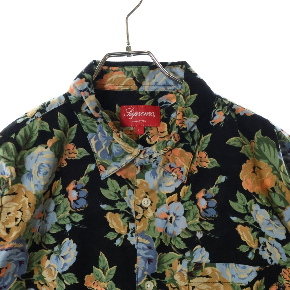 SUPREME(シュプリーム) 14AW Flower Shirts フラワー総柄長袖シャツ マルチカラー