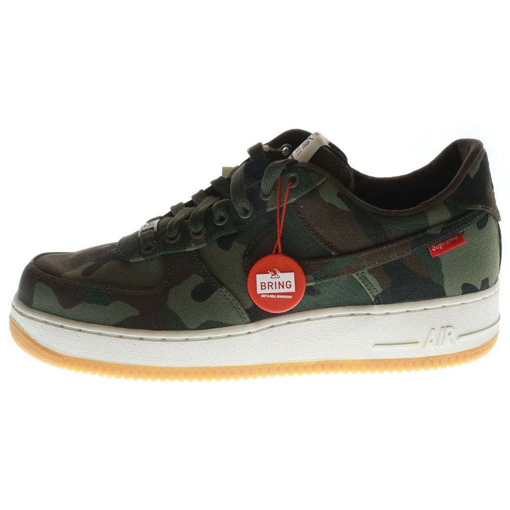 NIKE(ナイキ) 12AW ×SUPREME AIR FORCE 1 LOW PREMIUM 08 NRG 573488-330 シュプリーム エアフォース1 ローカットスニーカー シューズ マルチカラー US8.5/26.5cm