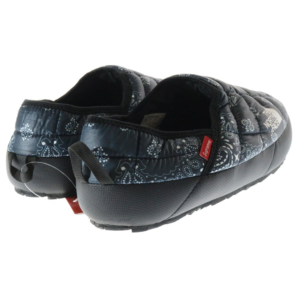 SUPREME(シュプリーム) 14AW ×THE NORTH FACE BANDANA TRACTION MULE NF01470 ノースフェイス バンダナトラクション ミュール スリッポン サンダル ネイビー US9/27cm