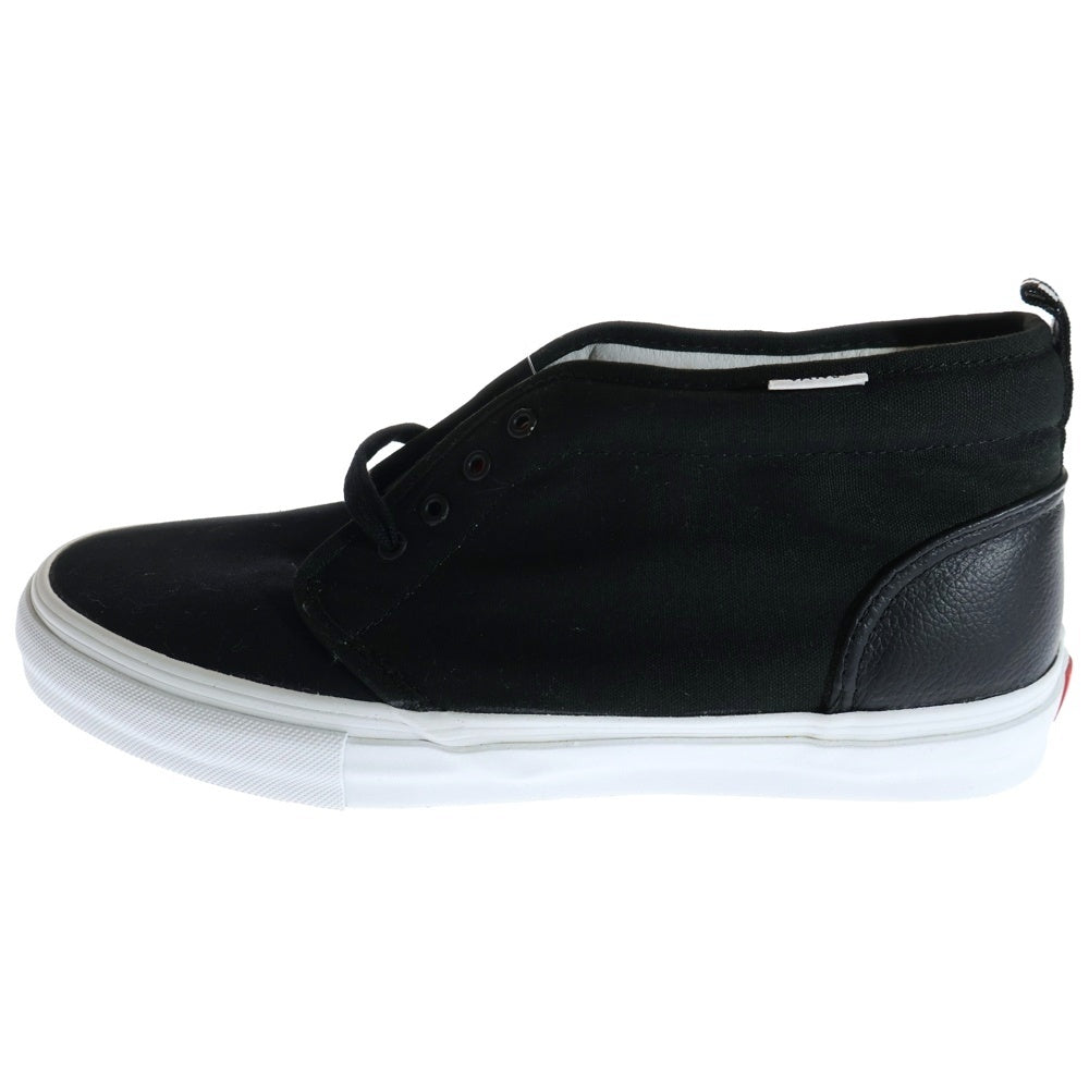 SUPREME(シュプリーム) 11SS ×VANS CANVAS CHUKKA 95 VN-0OIA52A ヴァンズ キャンバスチャッカ ミッドカットスニーカー シューズ ブラック US8.5/26.5cm