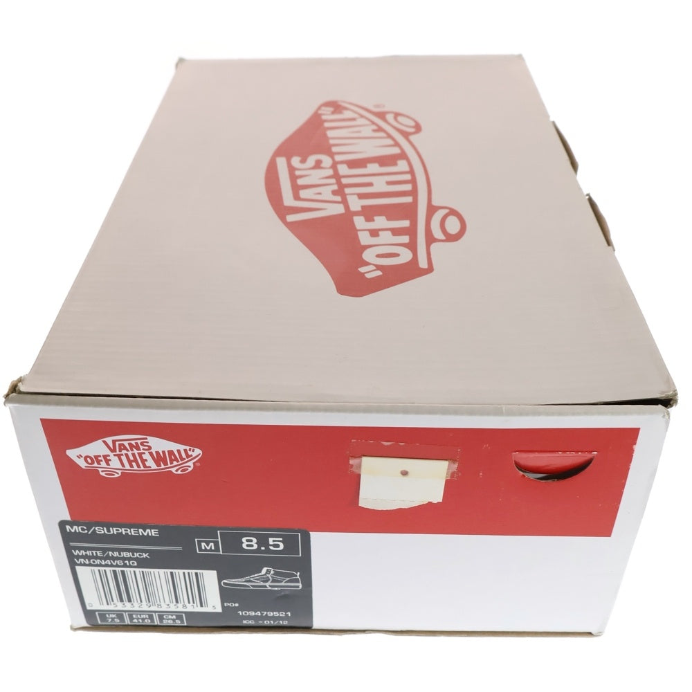 SUPREME(シュプリーム) 12SS ×VANS MC ミッドカットスニーカー シューズ グレー VN-0N4V61Q US8.5/26.5cm