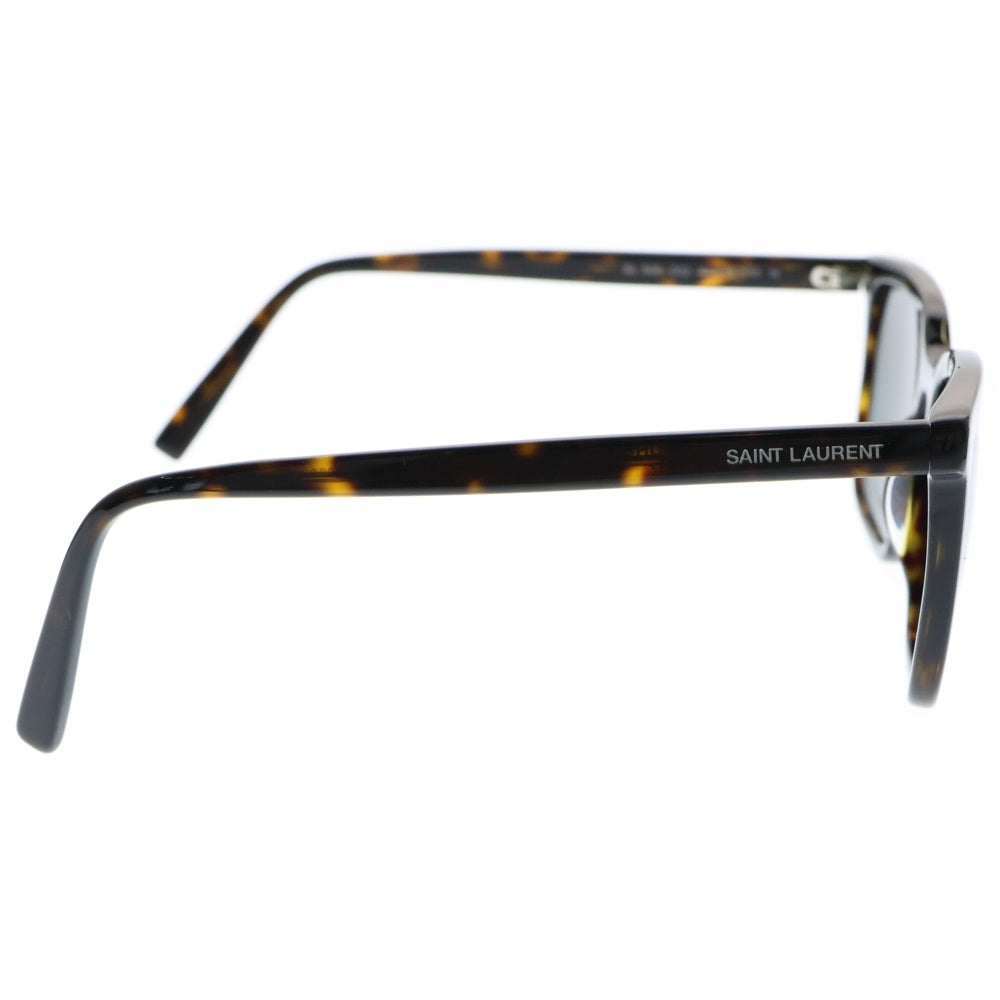 SAINT LAURENT PARIS(サンローランパリ) SUNGLASSES スクエア サングラス ブラック/ブラウン SL500