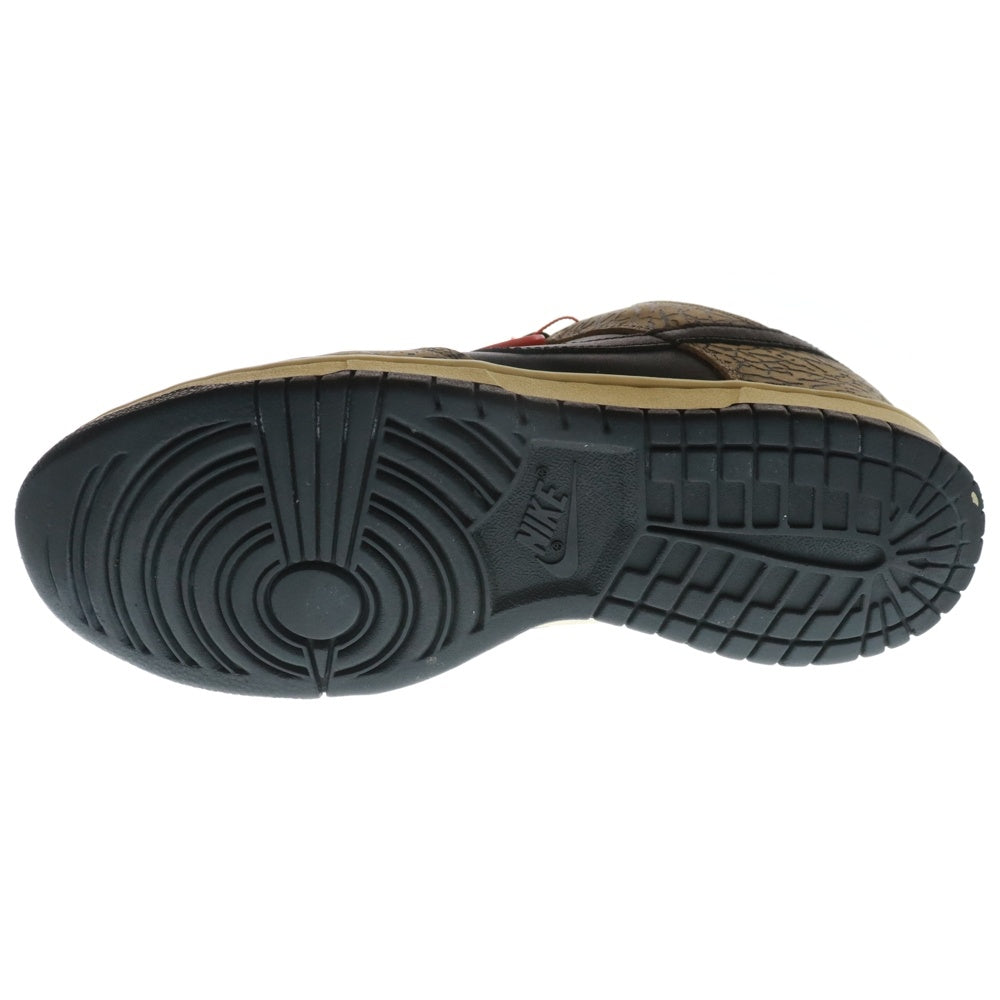 NIKE SB(ナイキエスビー) 【観賞用2002年製】 ×supreme DUNK LOW Black Cement Safari 304292-131 シュプリーム ダンク ブラックセメント サファリ ローカットスニーカー US9/27cm