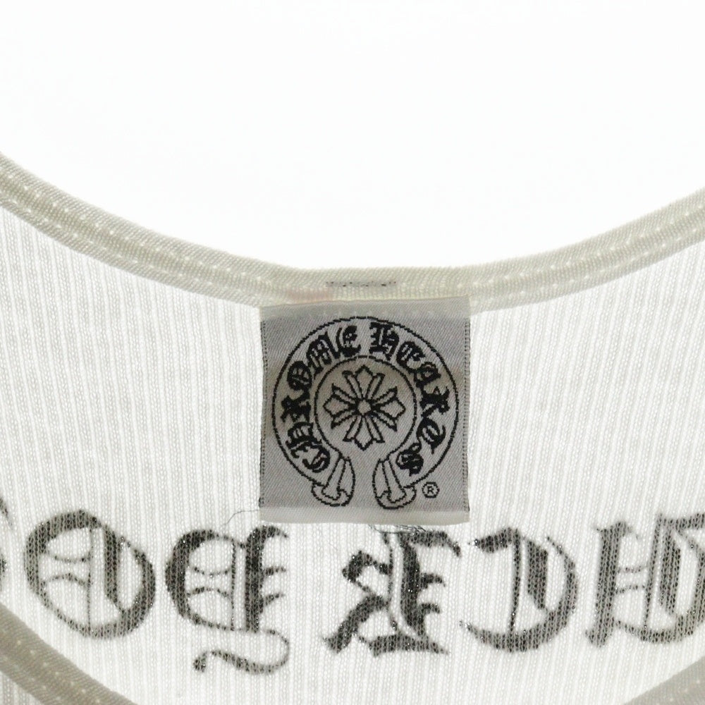 CHROME HEARTS(クロムハーツ) OLD FUCK YOU LOS ANGELES TANK TOP ロサンゼルス限定 オールド ファックユー タンクトップ ノースリーブ ホワイト