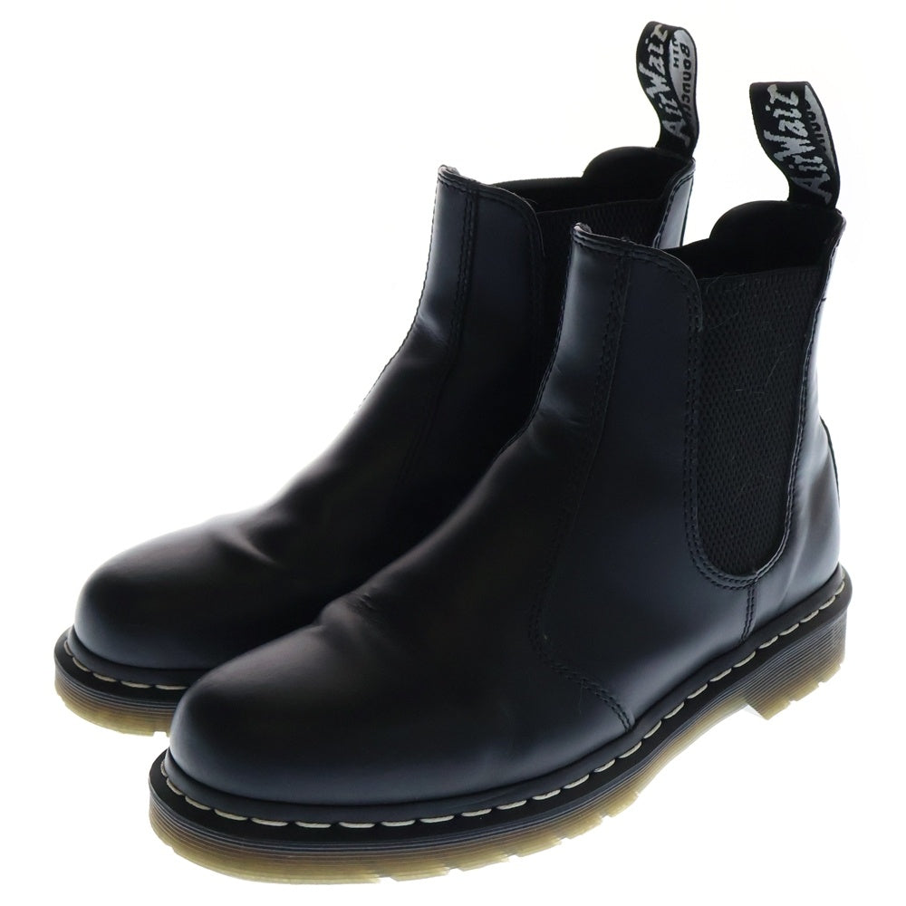 Dr.Martens(ドクターマーチン) ホワイトステッチ チェルシーブーツ ブラック US9/27cm 2976WS
