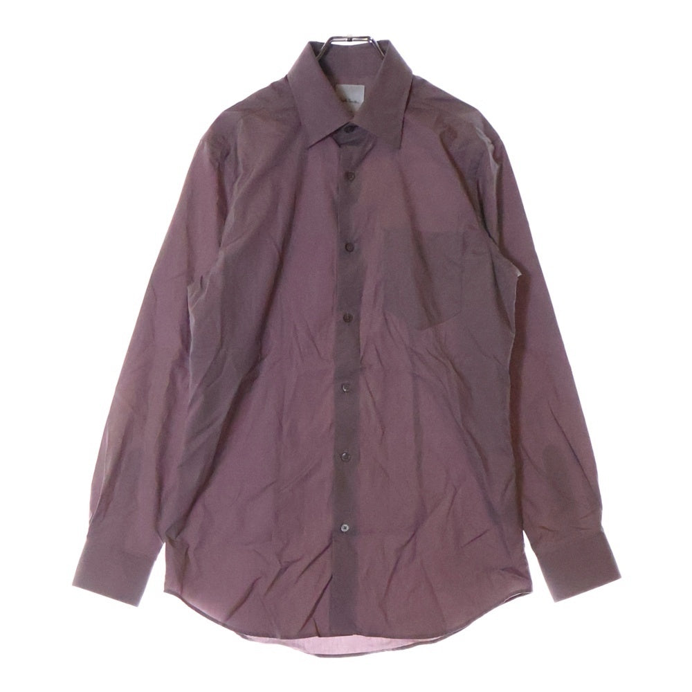 Paul Smith(ポールスミス) ブロード カラードレスシャツ 長袖シャツ パープル 153200