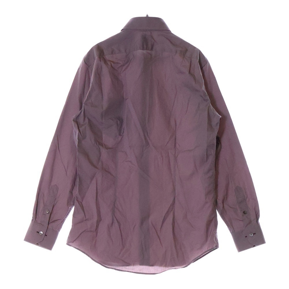Paul Smith(ポールスミス) ブロード カラードレスシャツ 長袖シャツ パープル 153200