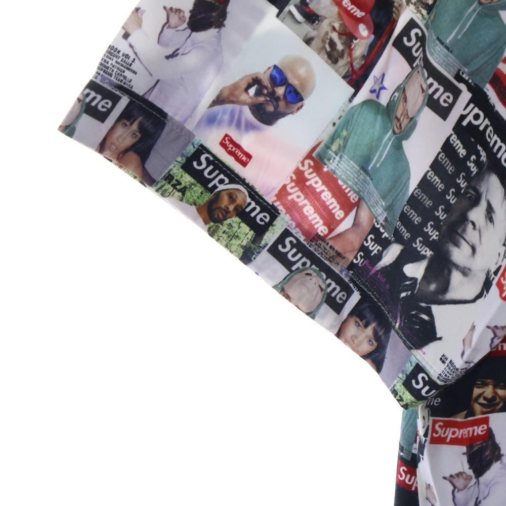 SUPREME(シュプリーム) 23SS Magazine S/S Shirt マガジン 総柄 半袖シャツ マルチカラー