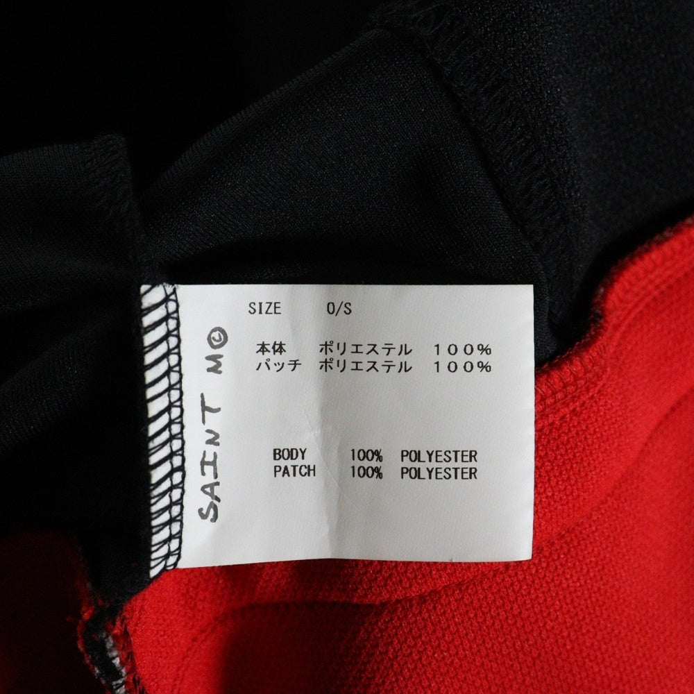 SAINT MICHAEL(セントマイケル) 23SS LS TEE GAMESHIRT ホッケーゲームシャツ 長袖カットソー ブラック SM-S23-0000-033