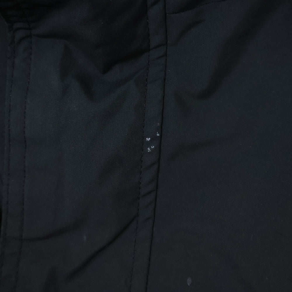 THE NORTH FACE(ザノースフェイス) フロントワンポイントロゴ刺繍 ジップアップマウンテンナイロンジャケット ブラック NP-2801