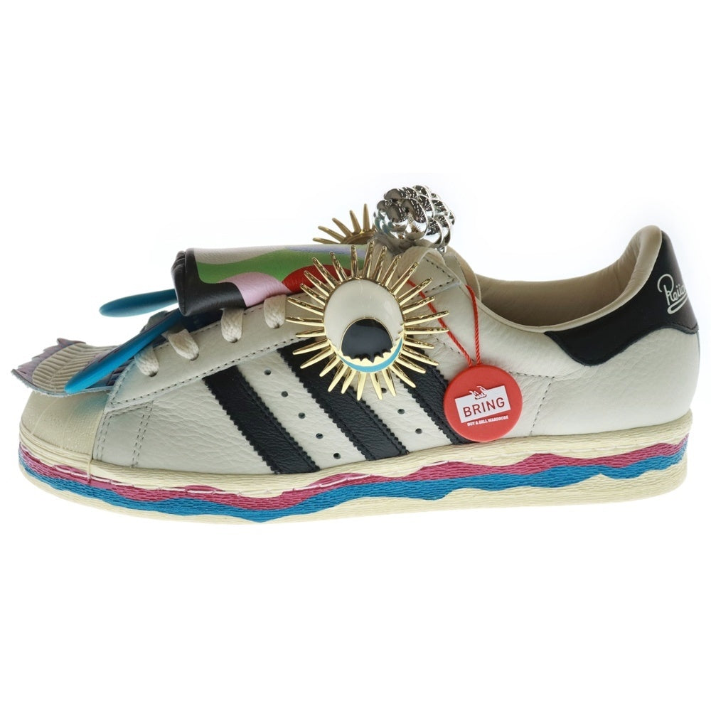 adidas(アディダス) ×Keiichi Tanaami SUPERSTAR TANAAMI ×田名網敬一 限定205足 スーパースター タナアミ ローカットスニーカー IH5963 ホワイト US8.5/26.5cm