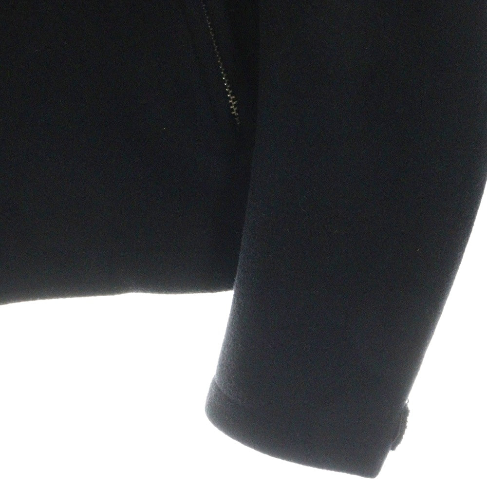 Yohji Yamamoto POUR HOMME(ヨウジヤマモト プールオム) 04AW 6.1 WOOL MELTON ZIP BLOUSON ウール メルトン ジップアップ ブルゾン ジャケット ブラック HJ-Y13-171