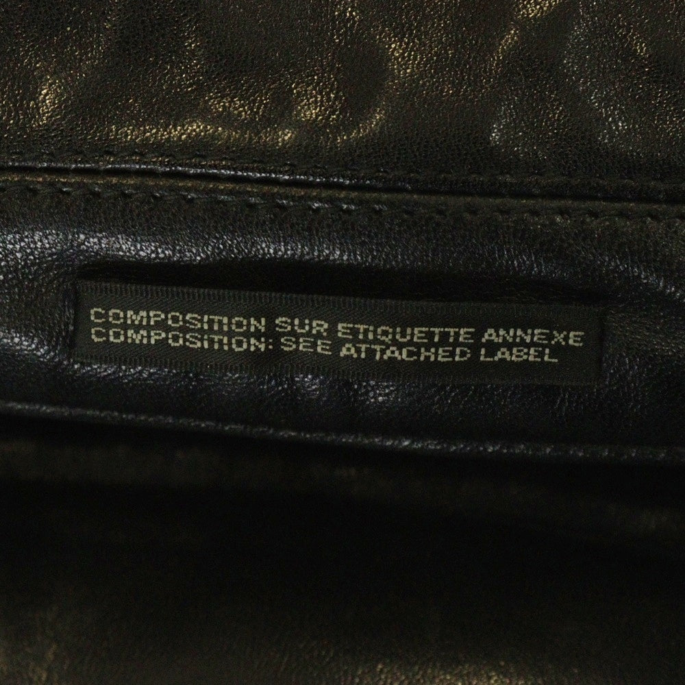 Yohji Yamamoto POUR HOMME(ヨウジヤマモト プールオム) 04AW 6.1 WOOL MELTON ZIP BLOUSON ウール メルトン ジップアップ ブルゾン ジャケット ブラック HJ-Y13-171