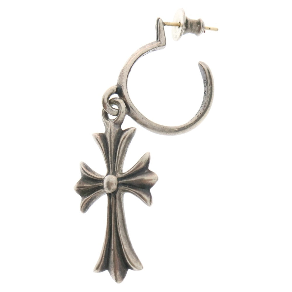 CHROME HEARTS(クロムハーツ) TINY CH CROSS タイニーCHクロス フープピアス シルバー BCA115