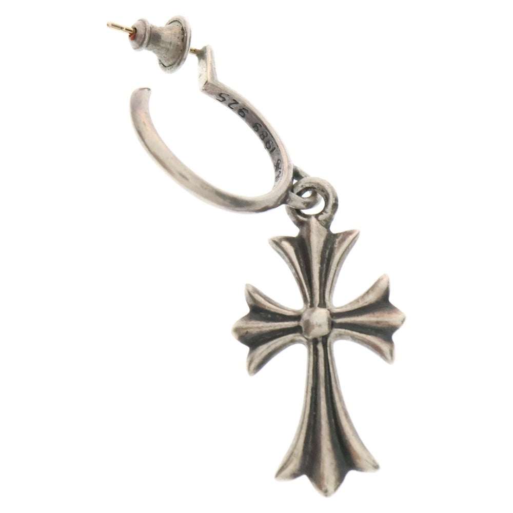 CHROME HEARTS(クロムハーツ) TINY CH CROSS タイニーCHクロス フープピアス シルバー BCA115