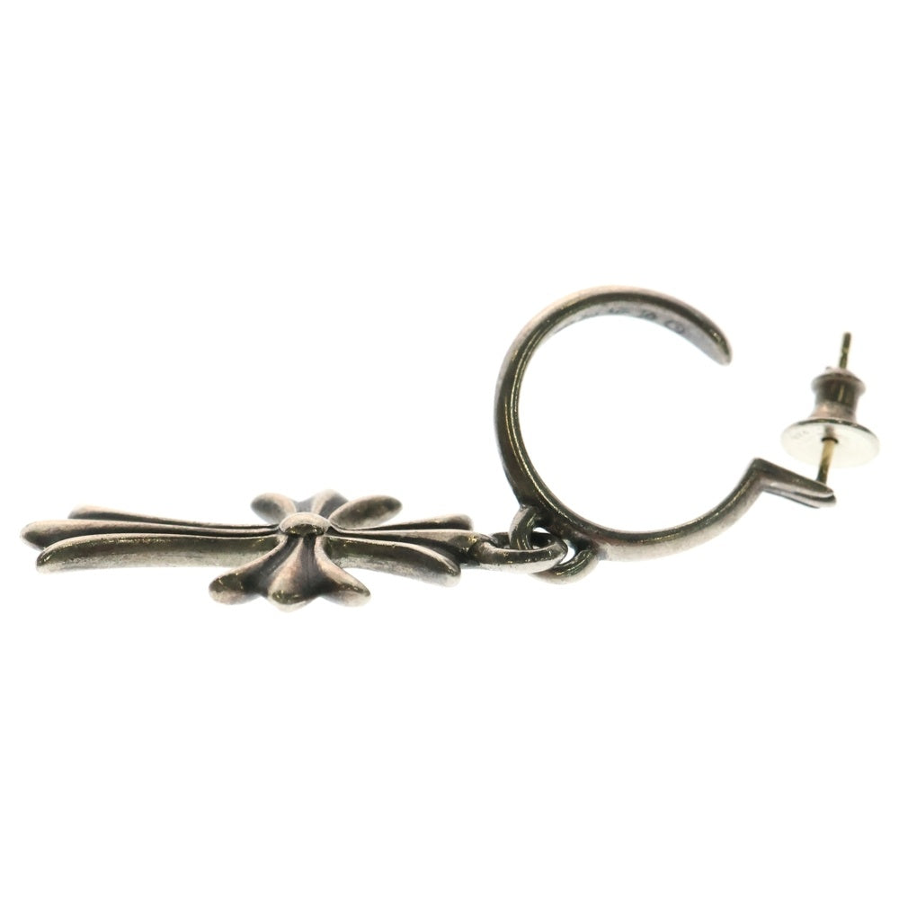 CHROME HEARTS(クロムハーツ) TINY CH CROSS タイニーCHクロス フープピアス シルバー BCA115