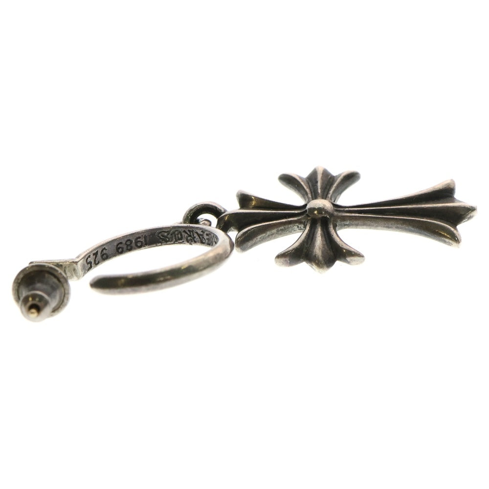CHROME HEARTS(クロムハーツ) TINY CH CROSS タイニーCHクロス フープピアス シルバー BCA115
