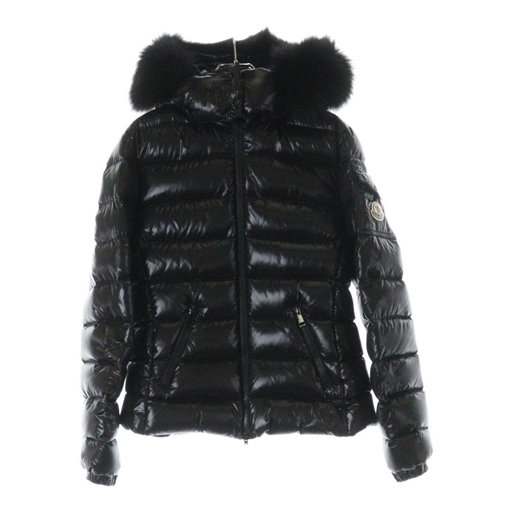 MONCLER(モンクレール) BADYFUR ファーフード付きダウンジャケット ブラック D20934685825 レディース