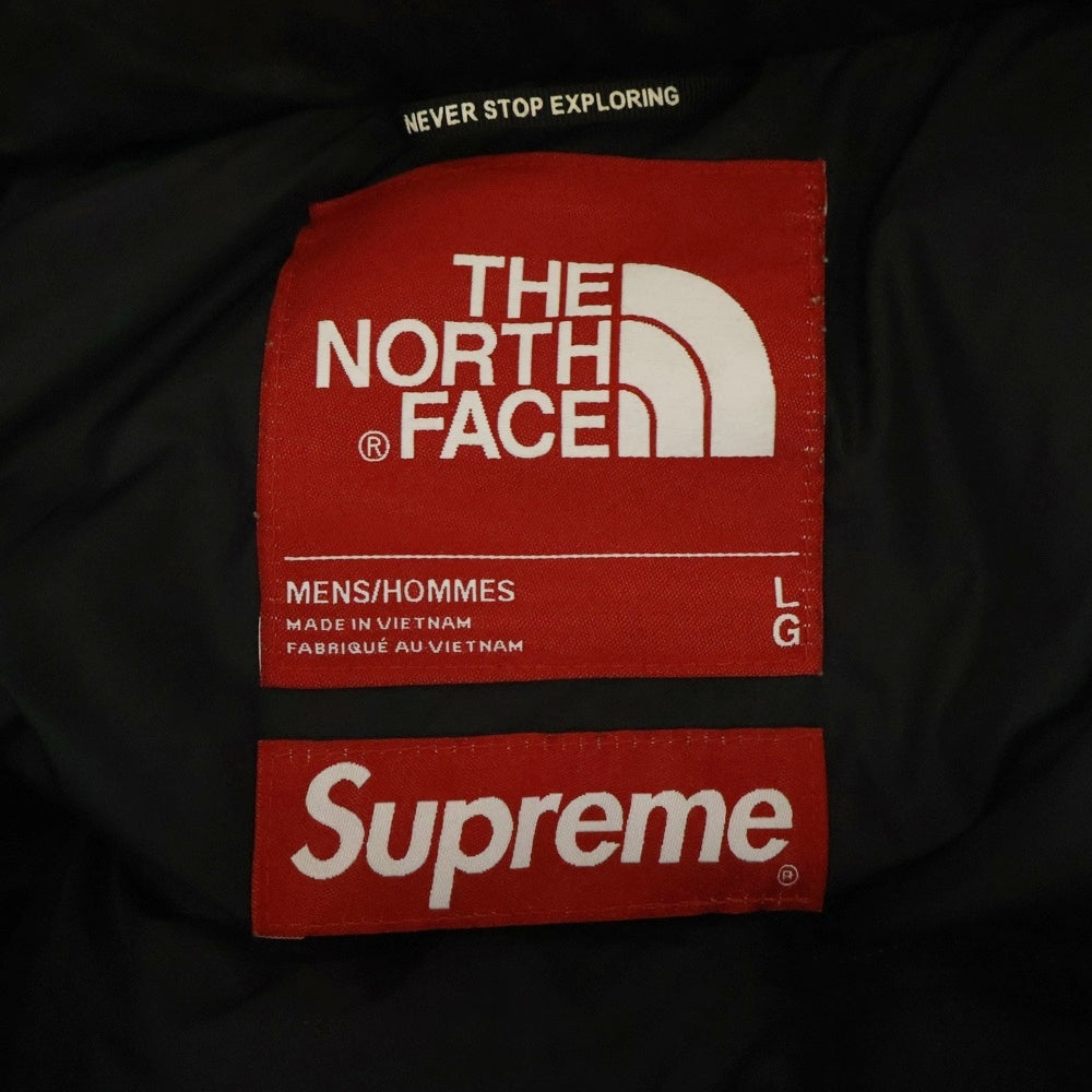 SUPREME(シュプリーム) 24AW THE NORTH FACE NUPTSE JACKET ND52402I ヌプシジャケット ダウンジャケット ブラック