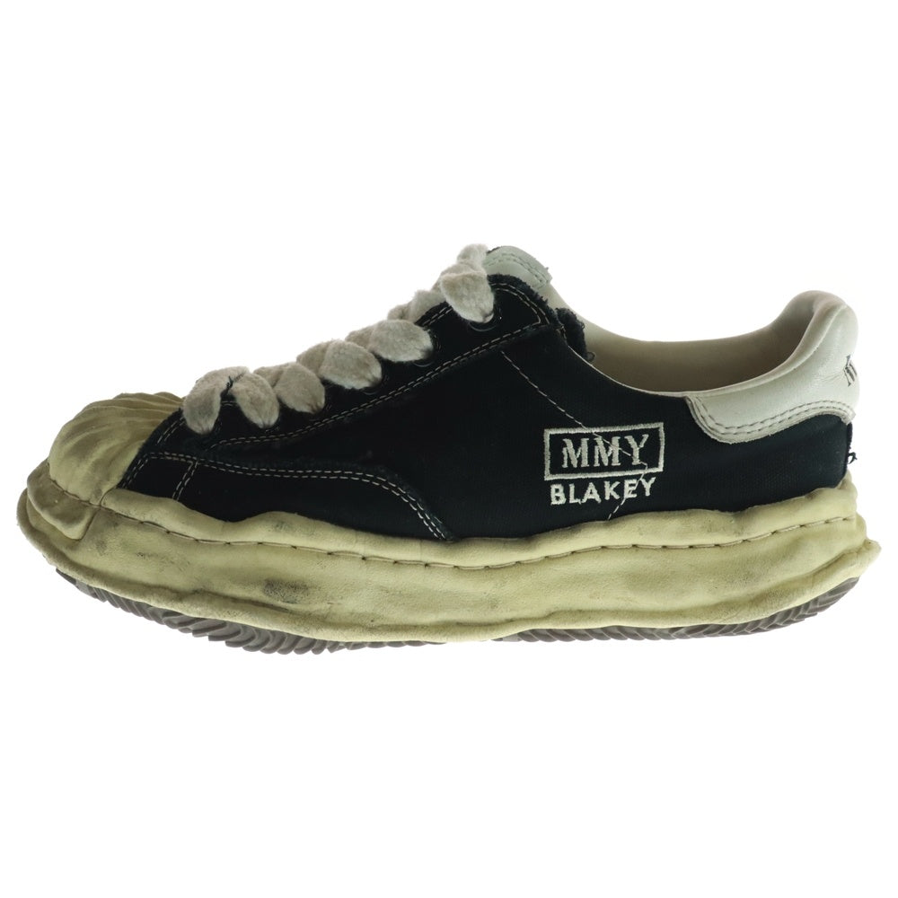 MAISON MIHARAYASUHIRO(メゾンミハラヤスヒロ) BLKY CANVAS A09FW732 ブレイキー キャンバス ローカットスニーカー ブラック