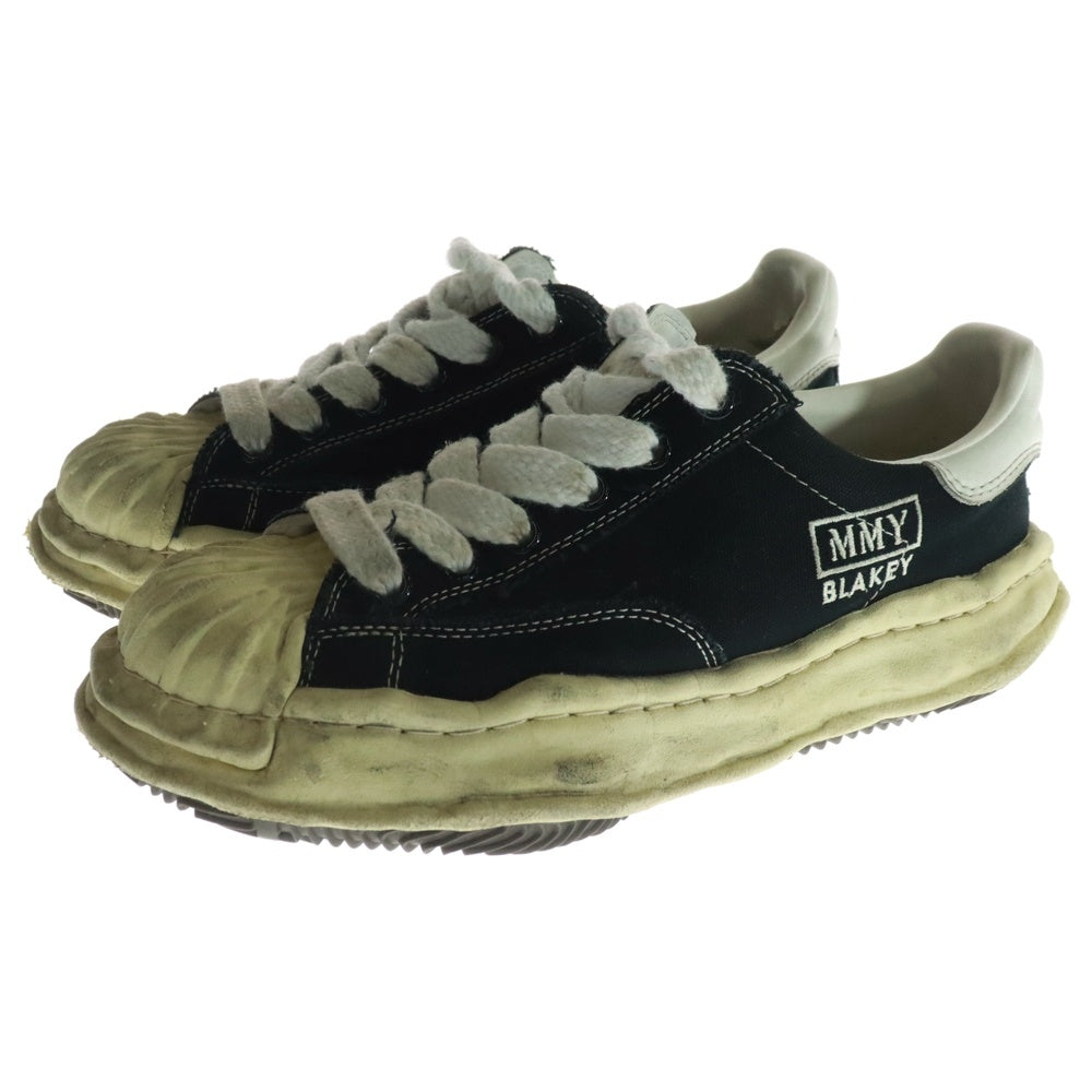 MAISON MIHARAYASUHIRO(メゾンミハラヤスヒロ) BLKY CANVAS A09FW732 ブレイキー キャンバス ローカットスニーカー ブラック