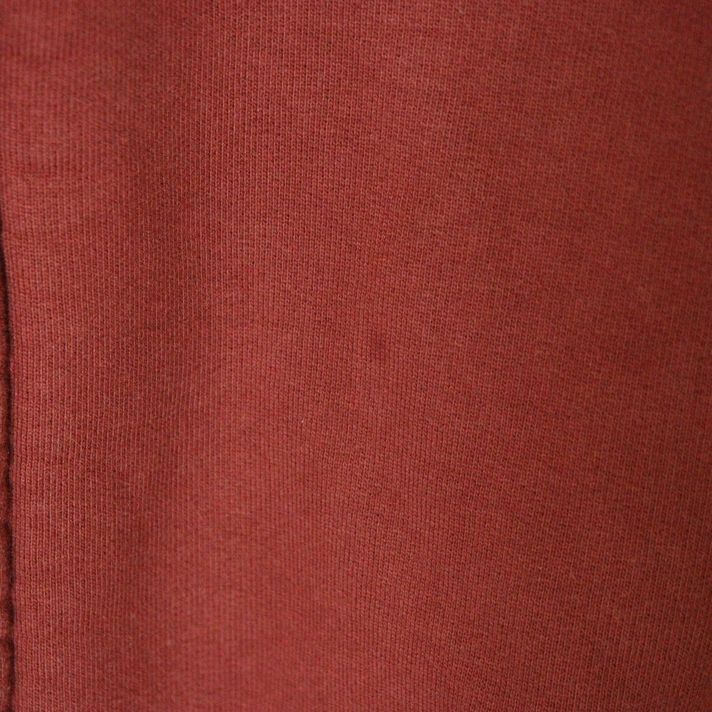 FEAR OF GOD ESSENTIALS(フィアオブゴッド エッセンシャルズ) HEAVY FLEECE FULLZIP HOODIE 192BT246246F バックロゴ フルジップアップパーカー フーディ レッド