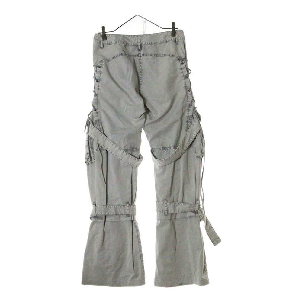 Acne Studios(アクネ ストゥディオズ) ツイル デニムカーゴパンツ レディース グレー FN-WN-TROU001269