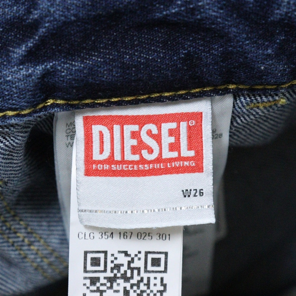 DIESEL INDUSTRY(ディーゼルインダストリー) P-MIRTA-OUT TROUSERS フロント4ポケット カーゴデニムパンツ ジーンズ インディゴ A15757
