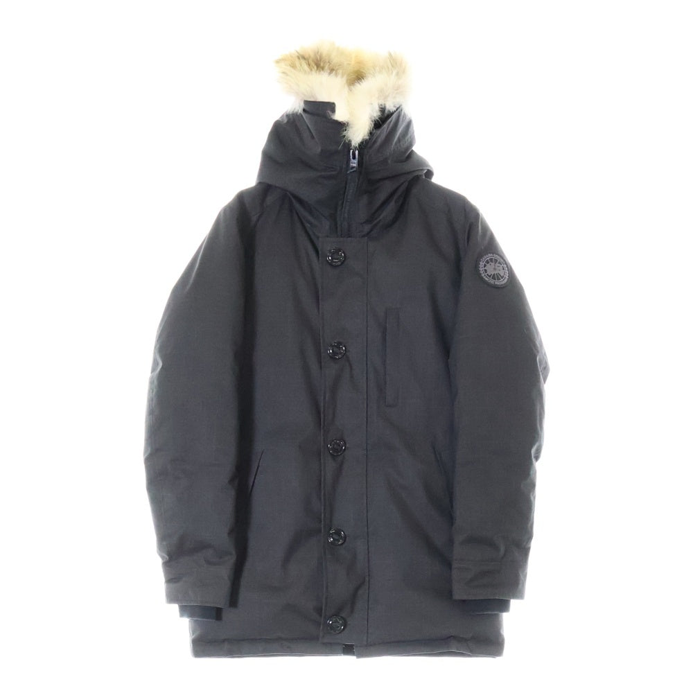 CANADA GOOSE(カナダグース) ファーフード付きダウンジャケット クレストンパーカ ブラック 3481JMB
