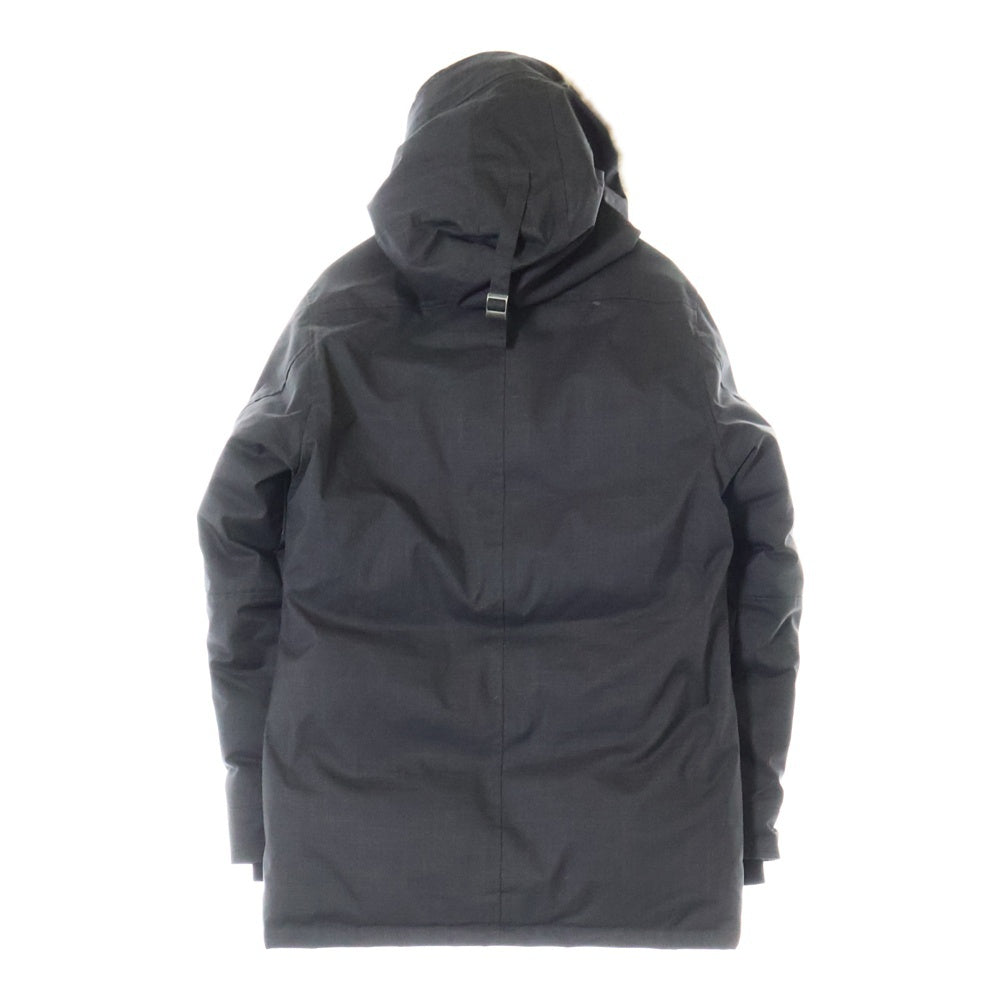 CANADA GOOSE(カナダグース) ファーフード付きダウンジャケット クレストンパーカ ブラック 3481JMB