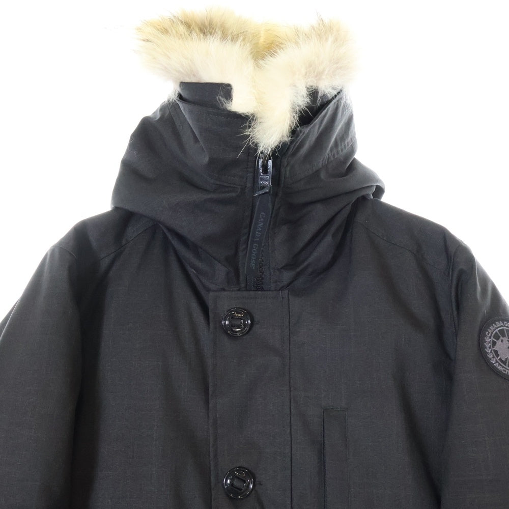 CANADA GOOSE(カナダグース) ファーフード付きダウンジャケット クレストンパーカ ブラック 3481JMB