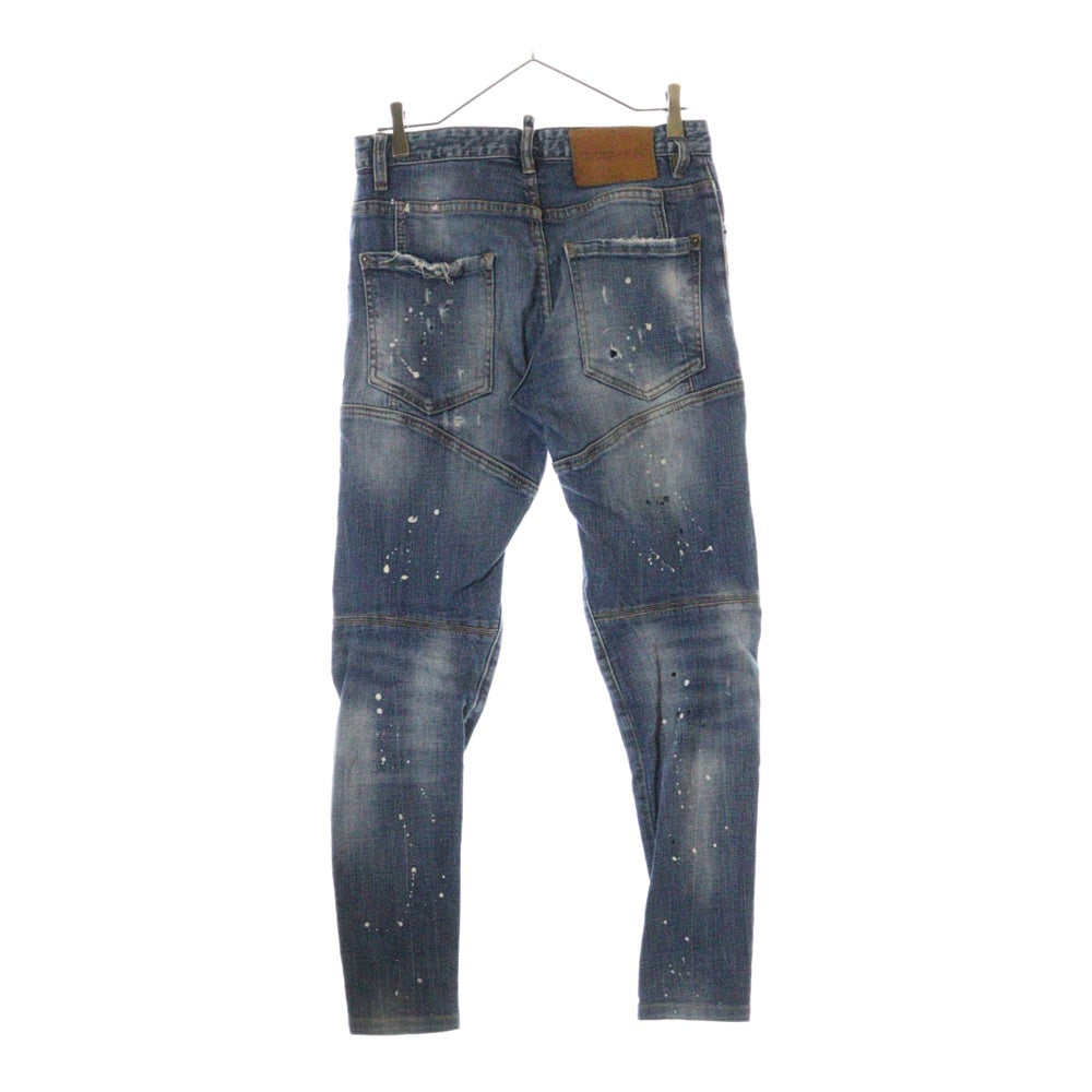 DSQUARED2(ディースクエアード) CLASSIC KENNY TWIST JEAN クラシックケニーツイストジーンズ デニムパンツ インディゴ S78LA0680