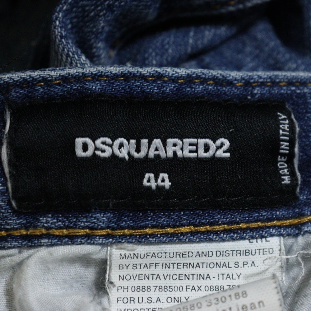 DSQUARED2(ディースクエアード) CLASSIC KENNY TWIST JEAN クラシックケニーツイストジーンズ デニムパンツ インディゴ S78LA0680