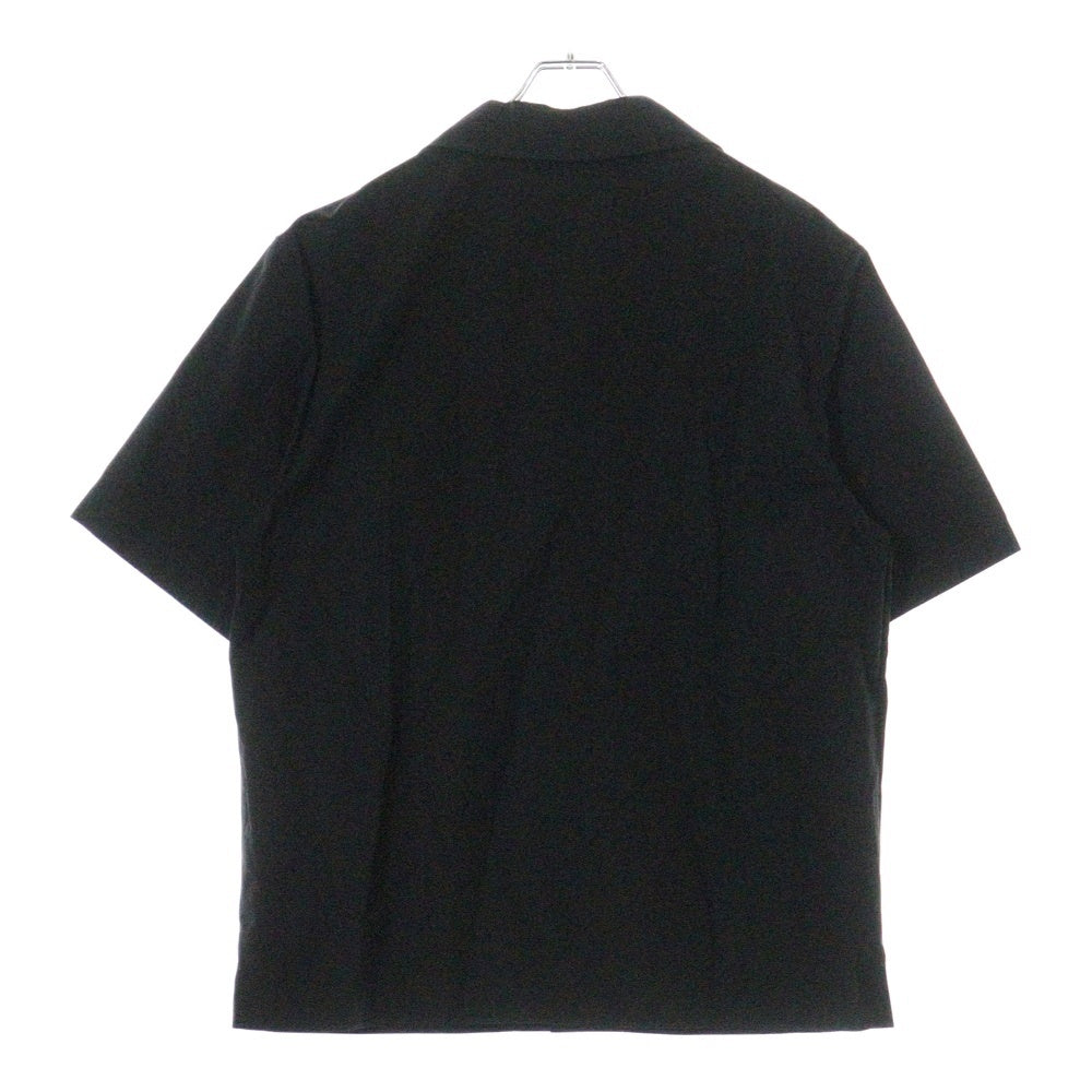 LOUIS VUITTON(ルイヴィトン) 25SS エンブロイダリーショートスリーブコットン半袖シャツ ブラック RM251M AS1 HSS73W