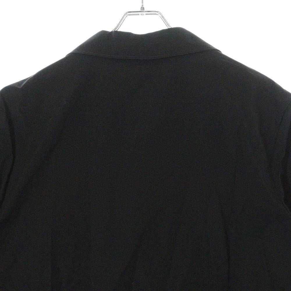 LOUIS VUITTON(ルイヴィトン) 25SS エンブロイダリーショートスリーブコットン半袖シャツ ブラック RM251M AS1 HSS73W