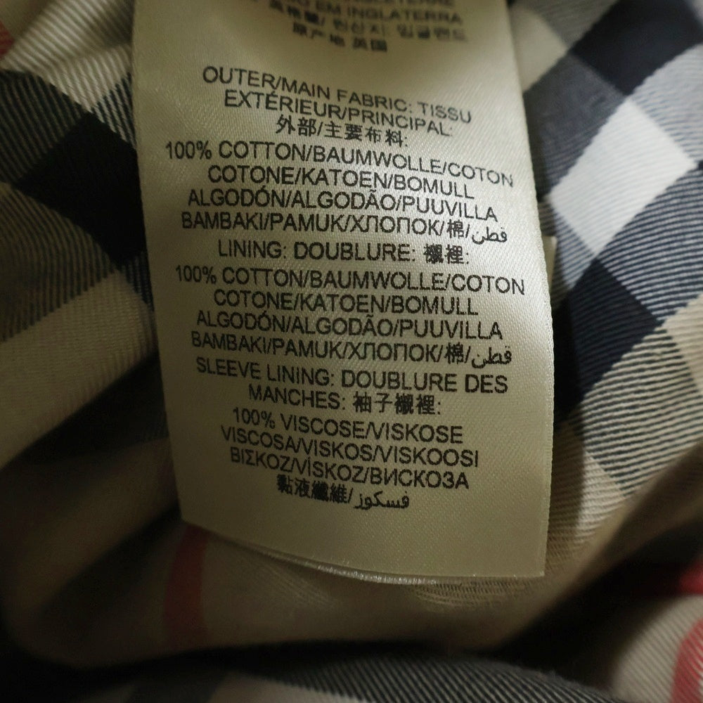 BURBERRY(バーバリー) THE CHELSEA LONG チェルシーロングコート トレンチコート ベージュ 4008805