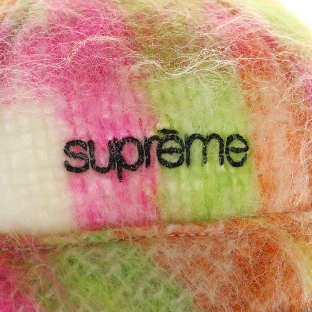 SUPREME(シュプリーム) 25ss Mohair Plaid Bell Hat モヘヤ バケットハット マルチ