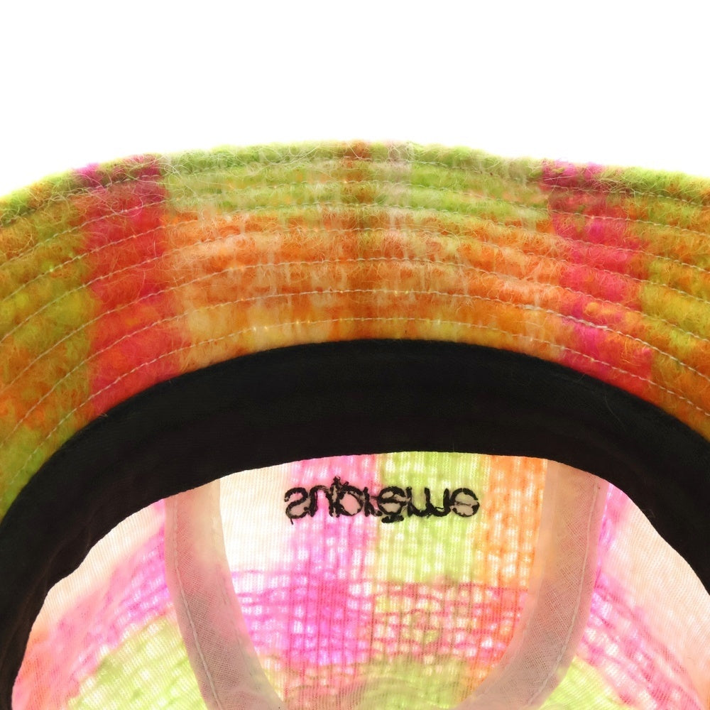 SUPREME(シュプリーム) 25ss Mohair Plaid Bell Hat モヘヤ バケットハット マルチ