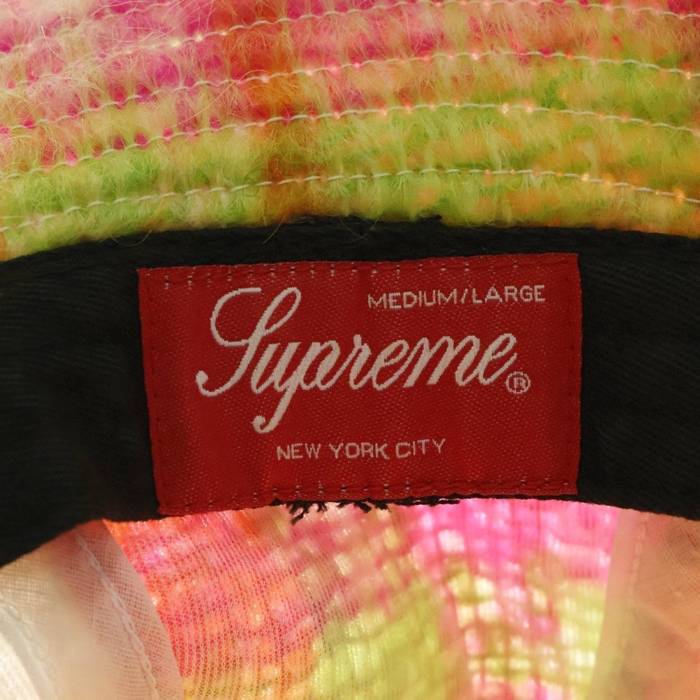 SUPREME(シュプリーム) 25ss Mohair Plaid Bell Hat モヘヤ バケットハット マルチ