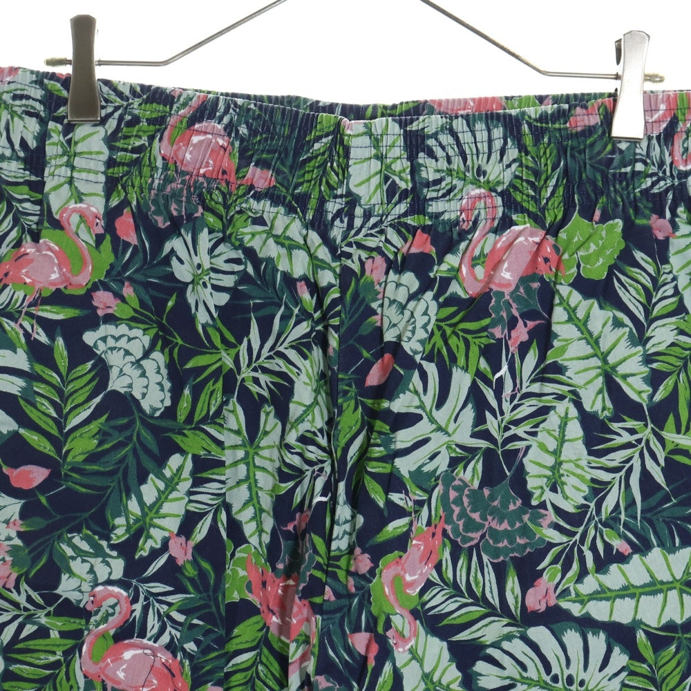 COOKMAN(クックマン) Chef Pants Short Paisley シェフパンツ 花柄 ハーフパンツ ショーツ グリーン