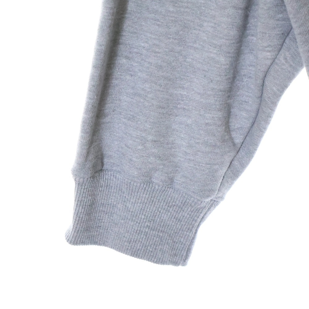 SAPEur(サプール) WOLF BASE Hoodie バックウルフプリント ロゴ プルオーバーパーカー フーディ グレー