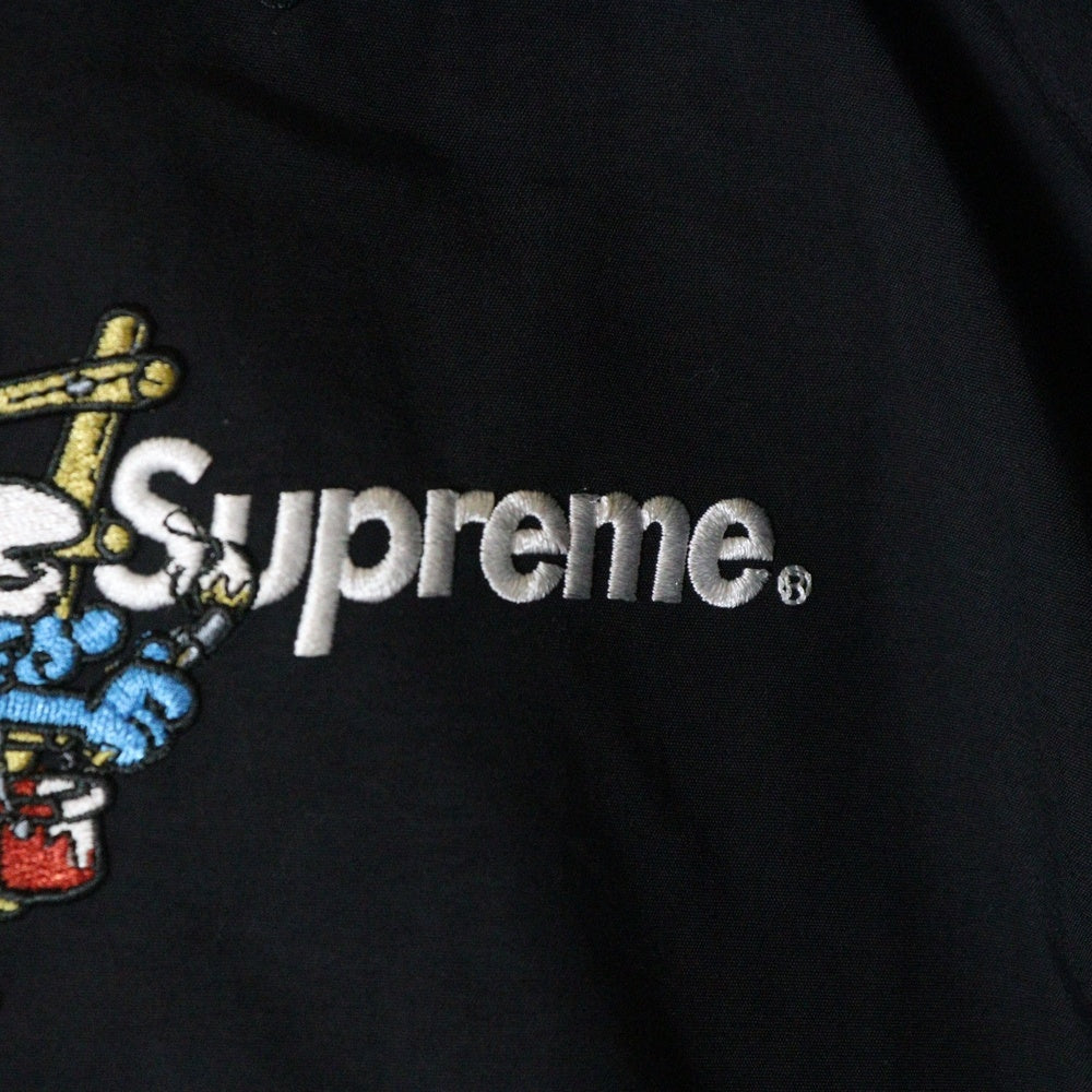 SUPREME(シュプリーム) 20AW Smurfs GORE-TEX Shell Jacket スマーフス ゴアテックス シェルジャケット フーディ ブラック