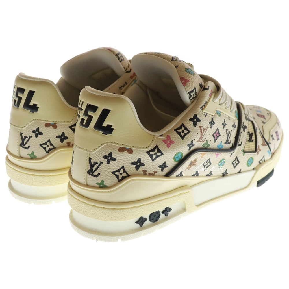 LOUIS VUITTON(ルイヴィトン) ×Tyler the Creator LV Trainer ×タイラーザクリエイター モノグラム LVトレーナー ローカットスニーカー ベージュ