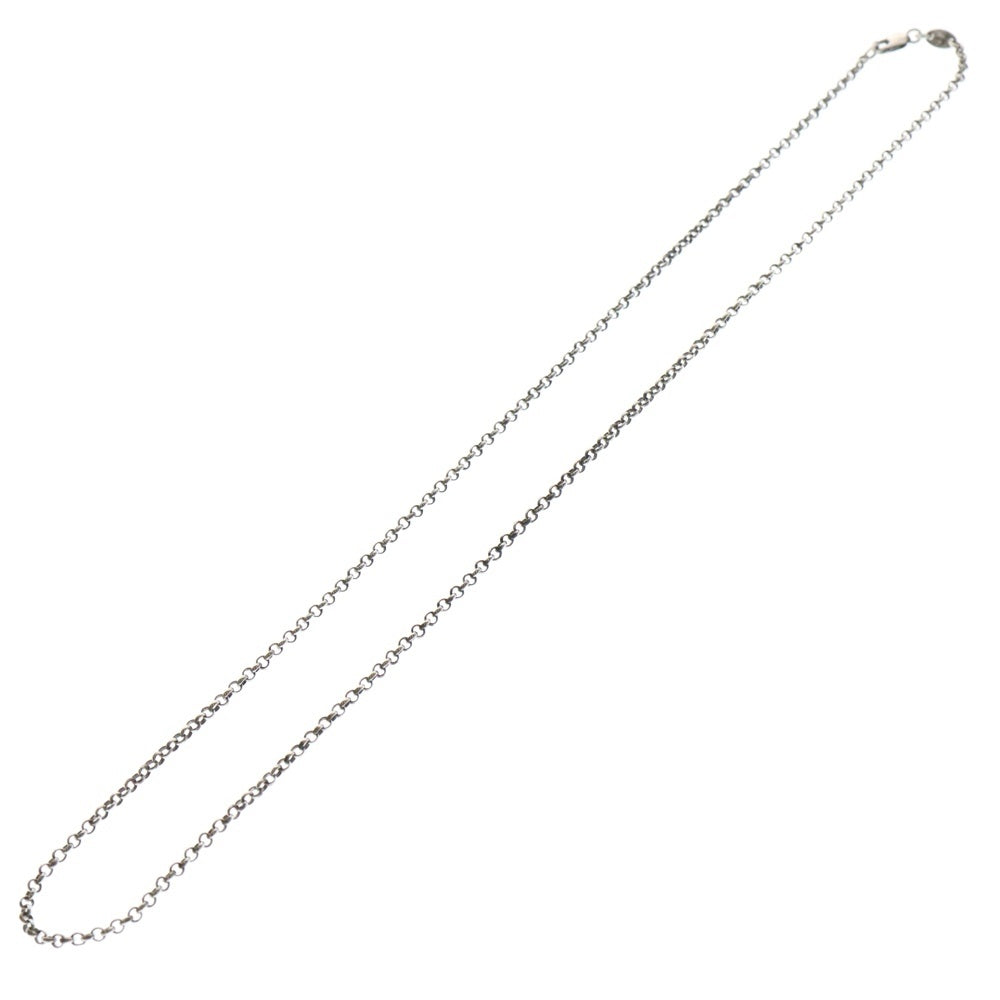 CHROME HEARTS(クロムハーツ) NECKCHAIN R20 ロールチェーンネックレス 20inch シルバー BCA084