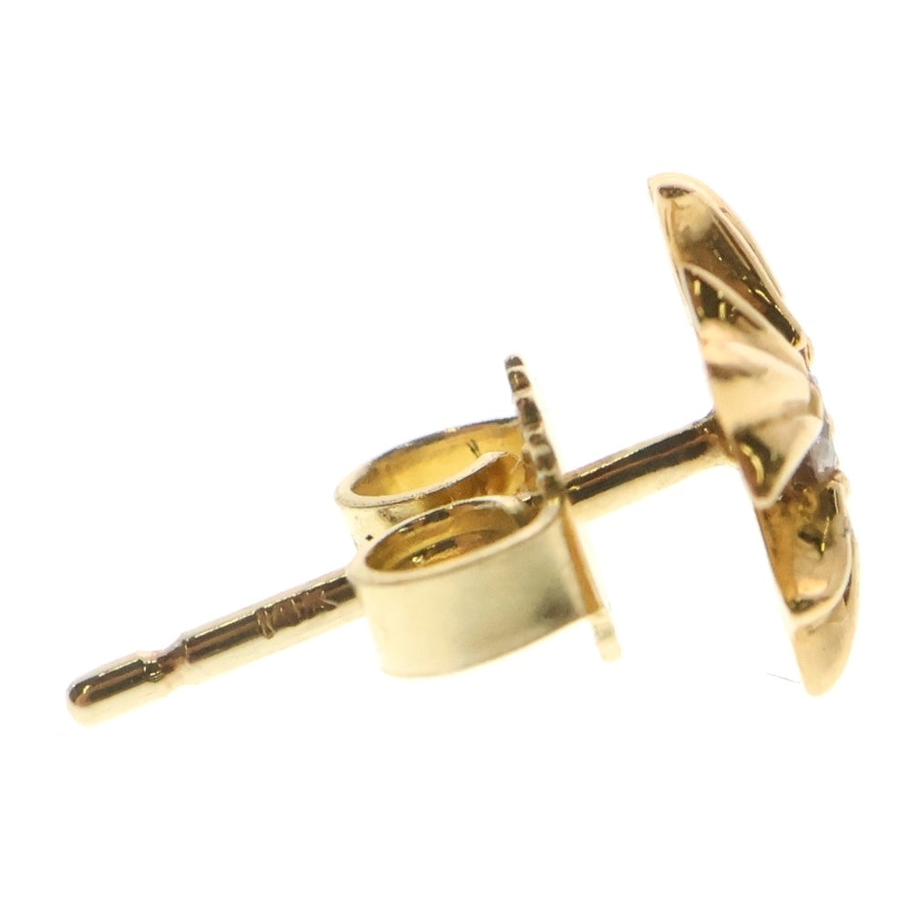 CHROME HEARTS(クロムハーツ) 22K No2 CH PLS 1DIA CHプラス スタッドピアス 1ダイヤ ゴールド BCA021