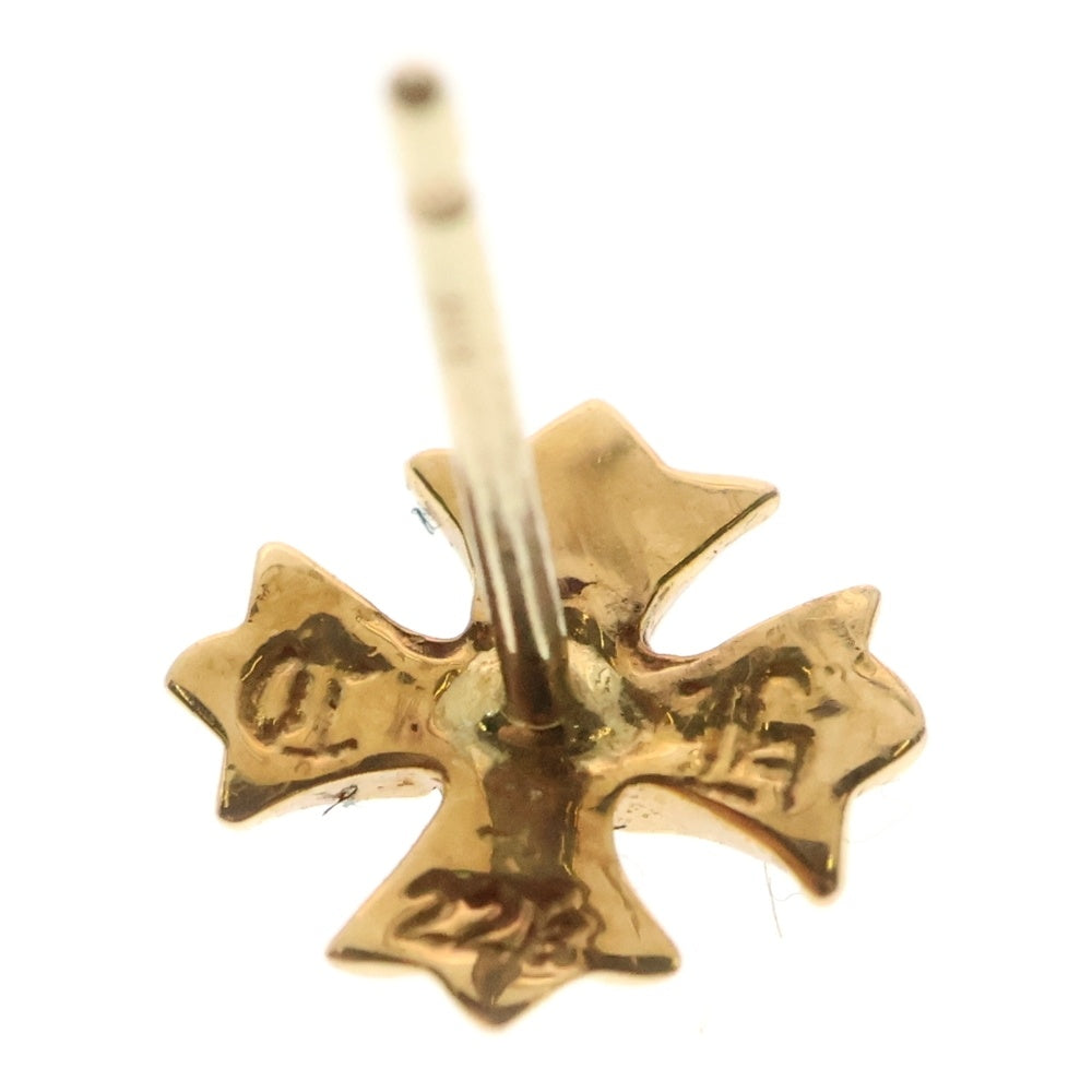 CHROME HEARTS(クロムハーツ) 22K No2 CH PLS 1DIA CHプラス スタッドピアス 1ダイヤ ゴールド BCA021